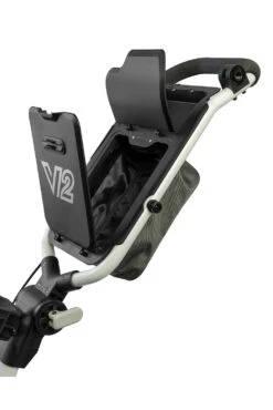 Axglo Tri-360 V2 Golf Trolley | Black/Grey -Golf World Sales Axglo Tri 360 V2 Golf Trolley Black Grey 2