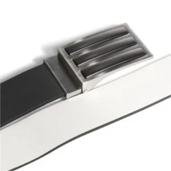 Adidas Reversible 3 Stripe Tour Golf Belt FI3129 -Golf World Sales FI3129 3 HARDWARE Photography DetailView2 white