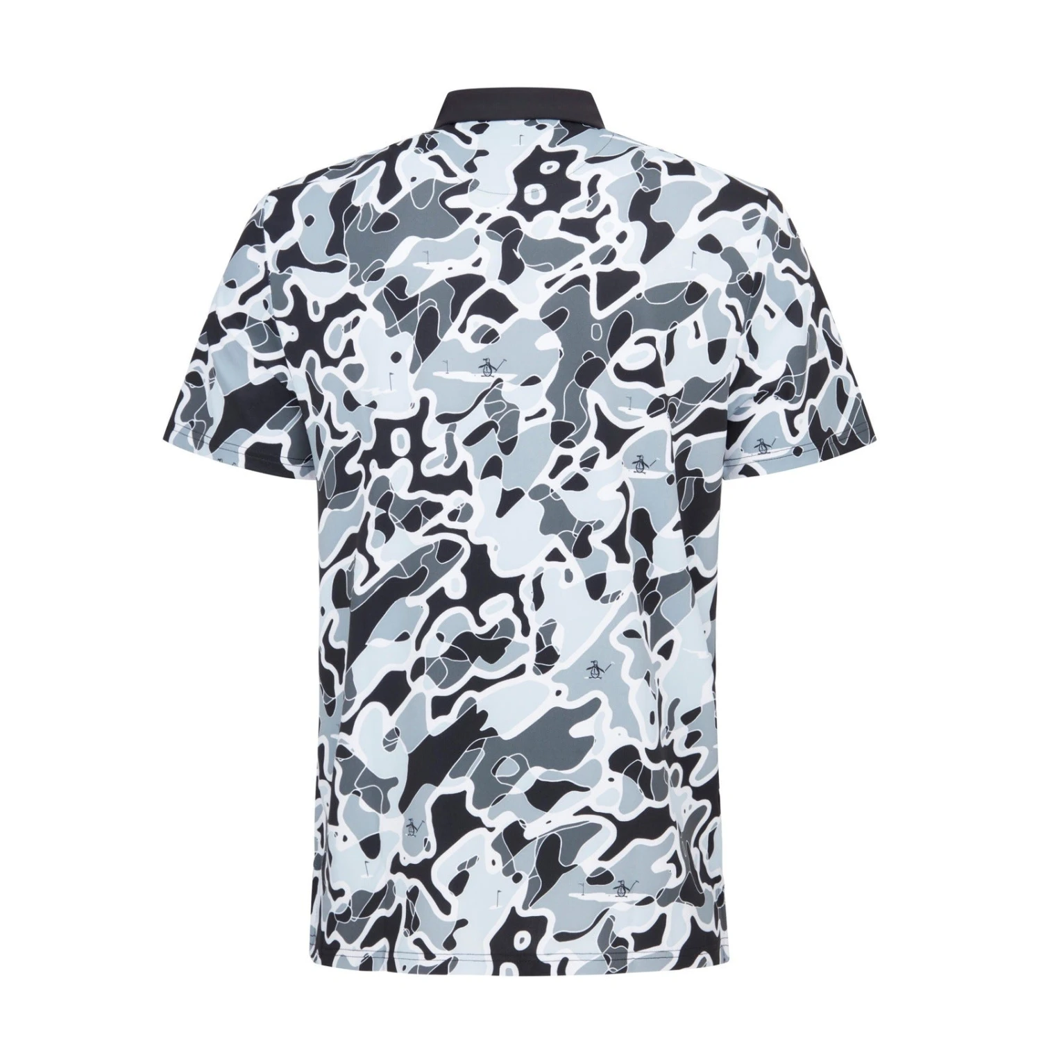 Original Penguin Bunker Print Golf Polo Shirt OGKFC000 4 Original Penguin Bunker Print Golf Polo Shirt OGKFC000 - Image 2